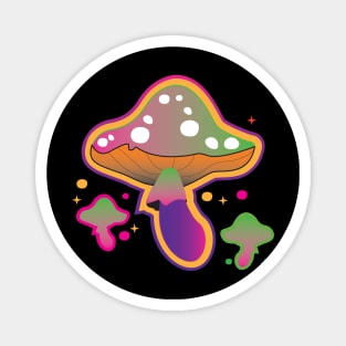 Magic Mushrooms Magnet